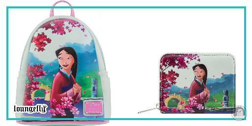 Série 25ème Anniversaire de Mulan de Loungefly