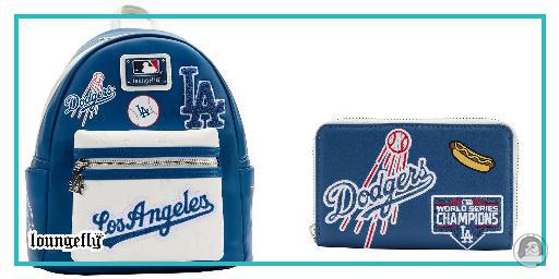 Série Los Angeles Dodgers Patches de Loungefly