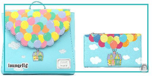 Série Maison de Carl tenue par des Ballons de Loungefly