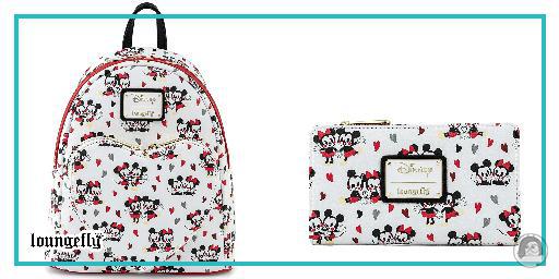 Série Mickey et Minnie Mouse Cœurs de Loungefly