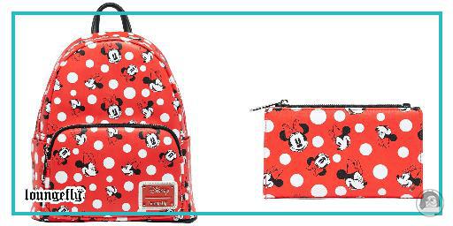 Série Minnie Mouse à Pois (Rouge) de Loungefly