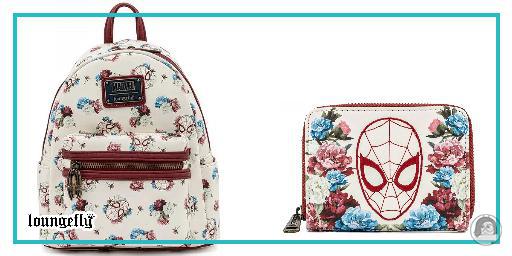 Série Spider-Man Floral de Loungefly