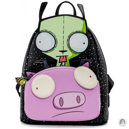 Loungefly Mini sacs à dos Mini sac à dos 20ème Anniversaire de Zim l'Envahisseur Zim l'Envahisseur (Nickelodeon)