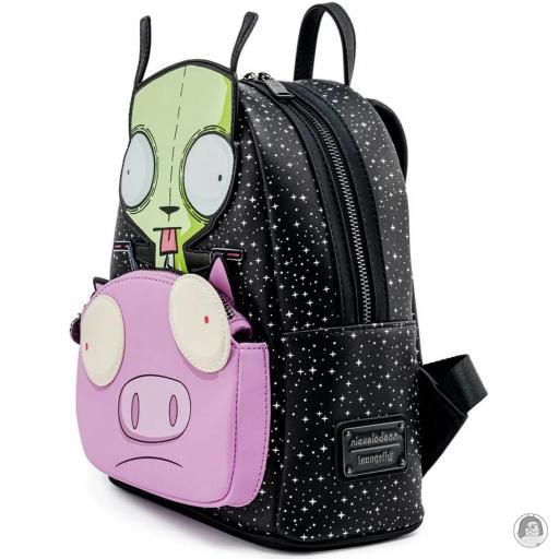 Loungefly Mini sac à dos 20ème Anniversaire de Zim l'Envahisseur Zim l'Envahisseur (Nickelodeon) (Zim l'Envahisseur (Nickelodeon))