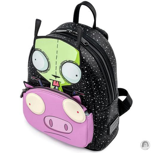 Loungefly Mini sac à dos 20ème Anniversaire de Zim l'Envahisseur Zim l'Envahisseur (Nickelodeon) (Zim l'Envahisseur (Nickelodeon))