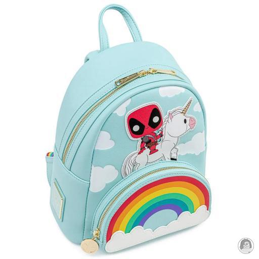 Loungefly Mini sac à dos 30ème Anniversaire de Deadpool Licorne Arc-en-ciel Pop! Deadpool (Marvel) (Deadpool (Marvel))