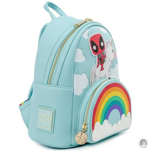 Loungefly Mini sac à dos 30ème Anniversaire de Deadpool Licorne Arc-en-ciel Pop! Deadpool (Marvel) (Deadpool (Marvel))