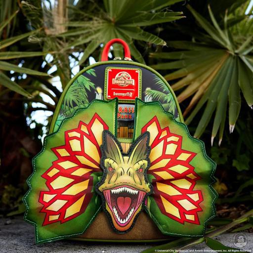 Loungefly Mini sac à dos 30ème Anniversaire Dilophosaurus Jurassic Park (Jurassic Park)