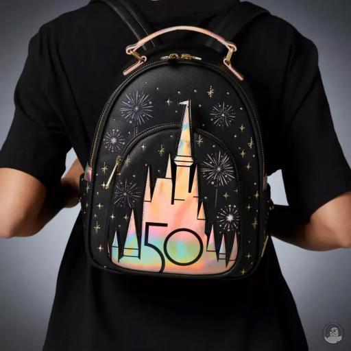 Loungefly Mini sac à dos 50ème Anniversaire Walt Disney World Walt Disney World (Disney) (Walt Disney World (Disney))