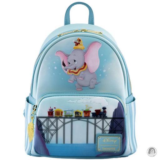 Loungefly Dumbo (Disney) Mini sac à dos 80ème Anniversaire de Dumbo Train Dumbo (Disney)