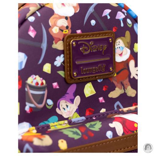 Loungefly Mini sac à dos 85ème Anniversaire des Sept Nains Blanche-Neige et les Sept Nains (Disney) (Blanche-Neige et les Sept Nains (Disney))