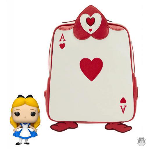 Loungefly Mini sacs à dos Mini sac à dos Alice au Pays des Merveilles avec Pop! (Bundle) Alice au Pays des Merveilles (Disney)