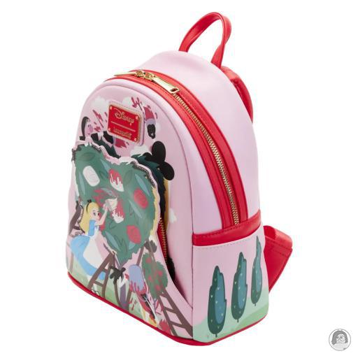 Loungefly Mini sac à dos Alice Peignant les Roses en Rouge Alice au Pays des Merveilles (Disney) (Alice au Pays des Merveilles (Disney))