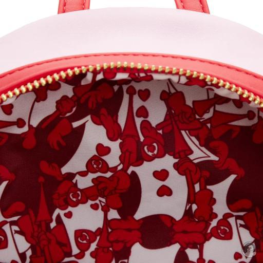 Loungefly Mini sac à dos Alice Peignant les Roses en Rouge Alice au Pays des Merveilles (Disney) (Alice au Pays des Merveilles (Disney))