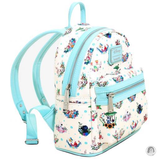 Loungefly Mini sac à dos Les Amis des Princesses Disney Floral Princesses Disney (Disney) (Princesses Disney (Disney))