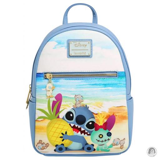 Loungefly Mini sac à dos Ananas Souillon Lilo et Stitch (Disney) (Lilo et Stitch (Disney))