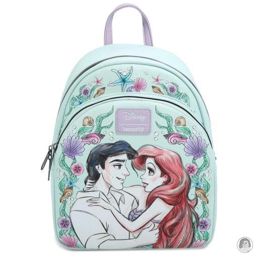 Loungefly Mini sac à dos Ariel et Eric Câlin de Couple La Petite Sirène (Disney) (La Petite Sirène (Disney))