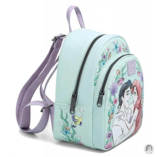 Loungefly Mini sac à dos Ariel et Eric Câlin de Couple La Petite Sirène (Disney) (La Petite Sirène (Disney))