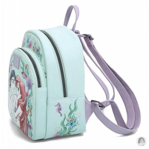 Loungefly Mini sac à dos Ariel et Eric Câlin de Couple La Petite Sirène (Disney) (La Petite Sirène (Disney))