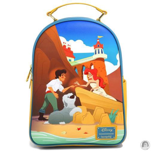 Loungefly Mini sac à dos Ariel et Eric sur la Plage La Petite Sirène (Disney)