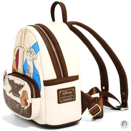 Loungefly Mini sac à dos Arthur et Merlin Merlin l'Enchanteur (Disney) (Merlin l'Enchanteur (Disney))