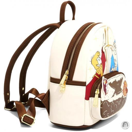 Loungefly Mini sac à dos Arthur et Merlin Merlin l'Enchanteur (Disney) (Merlin l'Enchanteur (Disney))