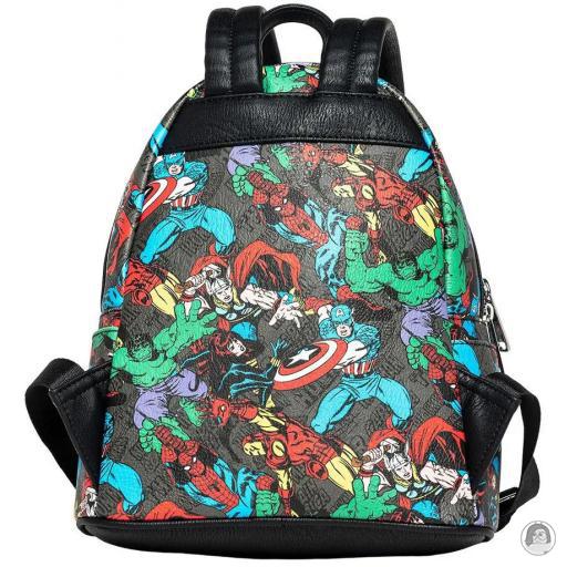 Loungefly Mini sac à dos Avengers Impression Intégrale Avengers (Marvel) (Avengers (Marvel))