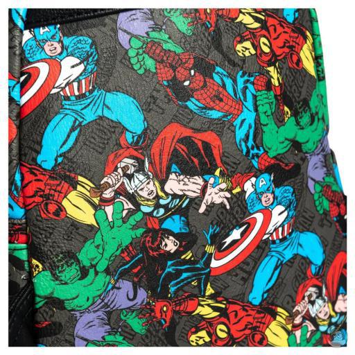 Loungefly Mini sac à dos Avengers Impression Intégrale Avengers (Marvel) (Avengers (Marvel))