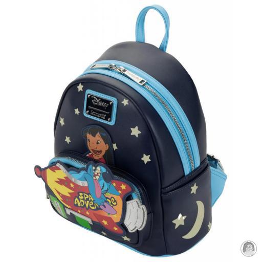 Loungefly Mini sac à dos Aventure Spatiale Lilo et Stitch (Disney) (Lilo et Stitch (Disney))