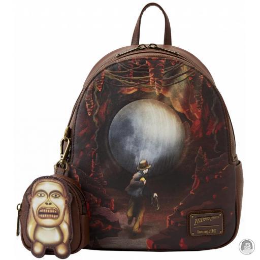 Loungefly Scène Disney Mini sac à dos Les Aventuriers de l'Arche Perdue Indiana Jones