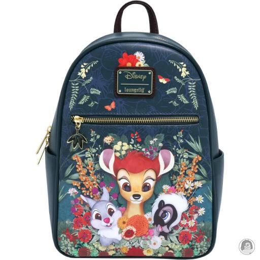 Loungefly Mini sacs à dos Mini sac à dos Bambi Amis Floral Bambi (Disney)