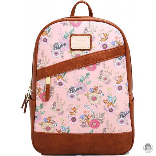 Loungefly Mini sacs à dos Mini sac à dos Bambi Floral Bambi (Disney)