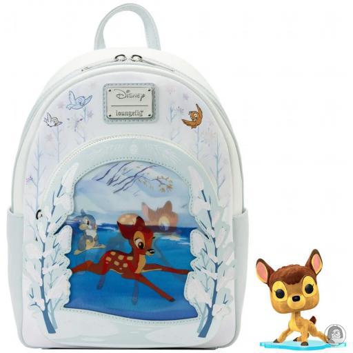 Loungefly Mini sac à dos Bambi sur la Glace Bambi (Disney)