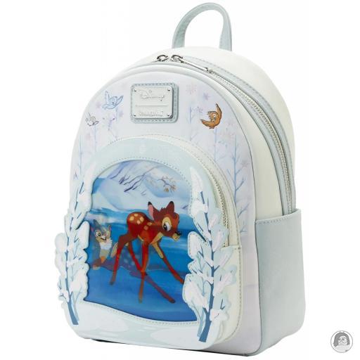 Loungefly Mini sac à dos Bambi sur la Glace Bambi (Disney) (Bambi (Disney))