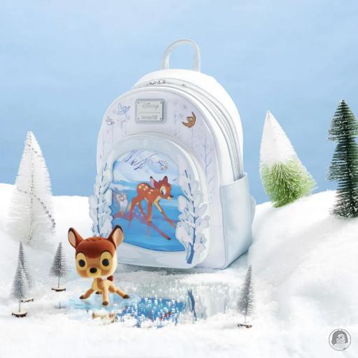 Loungefly Mini sac à dos Bambi sur la Glace Bambi (Disney) (Bambi (Disney))