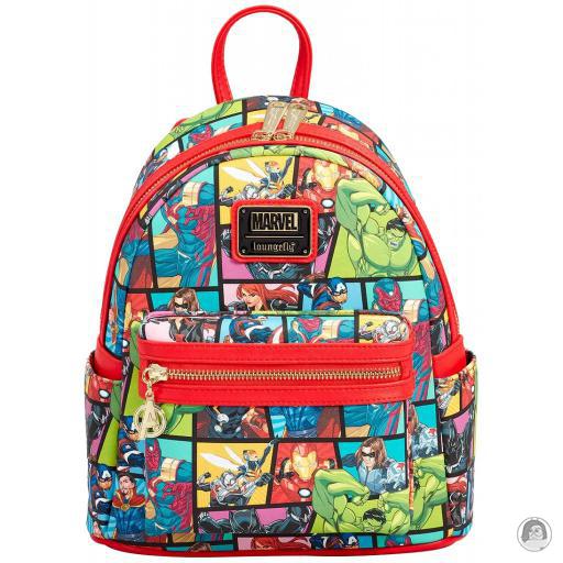 Loungefly Bande dessinée Mini sac à dos Bandes Dessinées Avengers (Marvel)