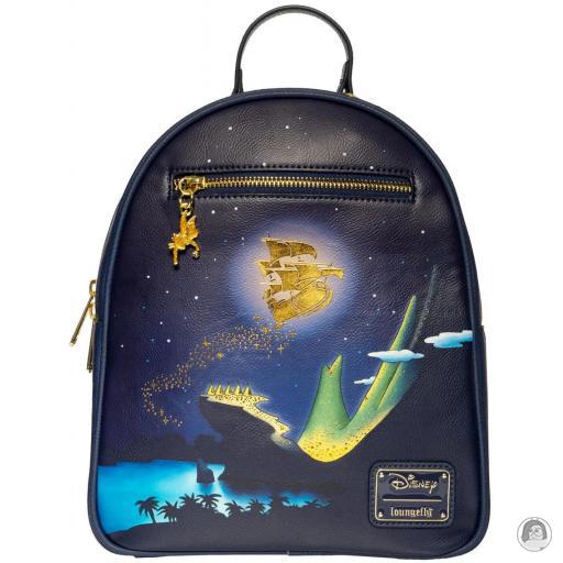 Loungefly Entertainment Earth Mini sac à dos Bâteau Jolly Roger qui vole Peter Pan (Disney)