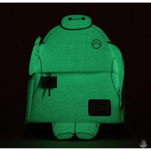 Loungefly Mini sac à dos Baymax qui Parle Glow Les Nouveaux Héros (Disney) (Les Nouveaux Héros (Disney))