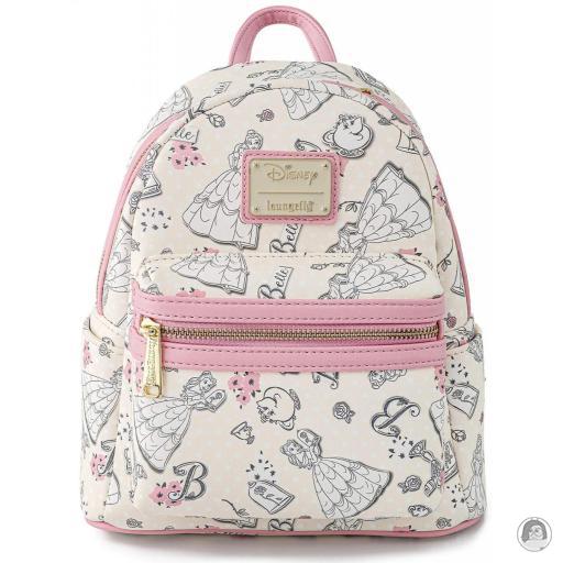 Loungefly La Belle et la Bête (Disney) Mini sac à dos Belle Creme La Belle et la Bête (Disney)