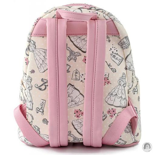 Loungefly Mini sac à dos Belle Creme La Belle et la Bête (Disney) (La Belle et la Bête (Disney))