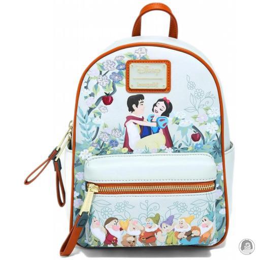 Loungefly Mini sac à dos Blanche-Neige Floral Blanche-Neige et les Sept Nains (Disney)