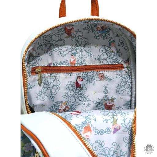 Loungefly Mini sac à dos Blanche-Neige Floral Blanche-Neige et les Sept Nains (Disney) (Blanche-Neige et les Sept Nains (Disney))