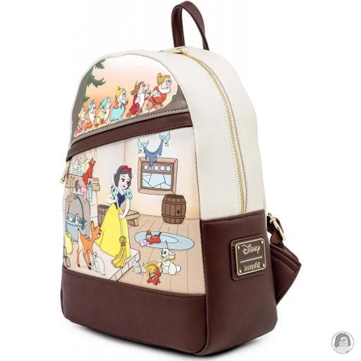 Loungefly Mini sac à dos Blanche-Neige Multi Scène Blanche-Neige et les Sept Nains (Disney) (Blanche-Neige et les Sept Nains (Disney))