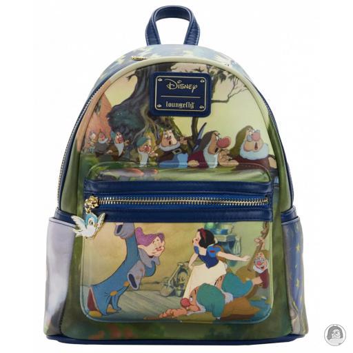 Loungefly Mini sac à dos Blanche-Neige Scène Blanche-Neige et les Sept Nains (Disney) (Blanche-Neige et les Sept Nains (Disney))