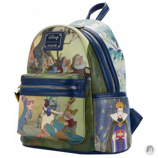 Loungefly Mini sac à dos Blanche-Neige Scène Blanche-Neige et les Sept Nains (Disney) (Blanche-Neige et les Sept Nains (Disney))