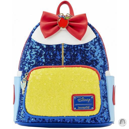 Loungefly Mini sac à dos Blanche-Neige Sequin Blanche-Neige et les Sept Nains (Disney)