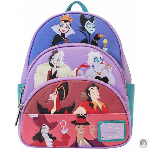 Loungefly Mini sac à dos Bloc de couleurs Disney Villains (Disney)