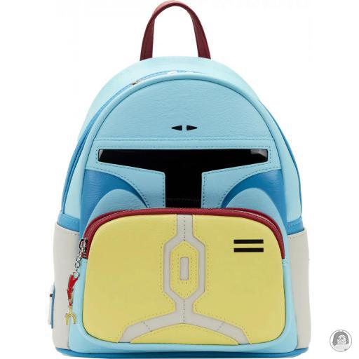 Loungefly Mini sacs à dos Mini sac à dos Boba Fett Droïdes Cosplay Star Wars