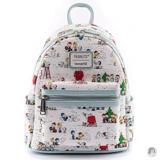 Loungefly Snoopy Mini sac à dos Bonnes Vacances Impression Intégrale Snoopy