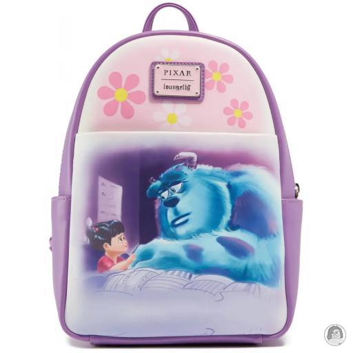 Loungefly Scène Disney Mini sac à dos Bouh et Sulli Scène L'Heure de Dormir Monstres et Cie (Pixar)